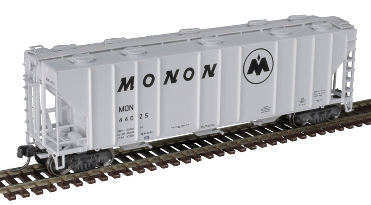 Atlas 50 005 734 N PS 4000 Covered Hopper - Monon #440005