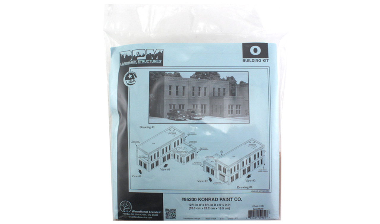 Design Preservation Models 95200 Konrad Paint Co. - O Scale Kit