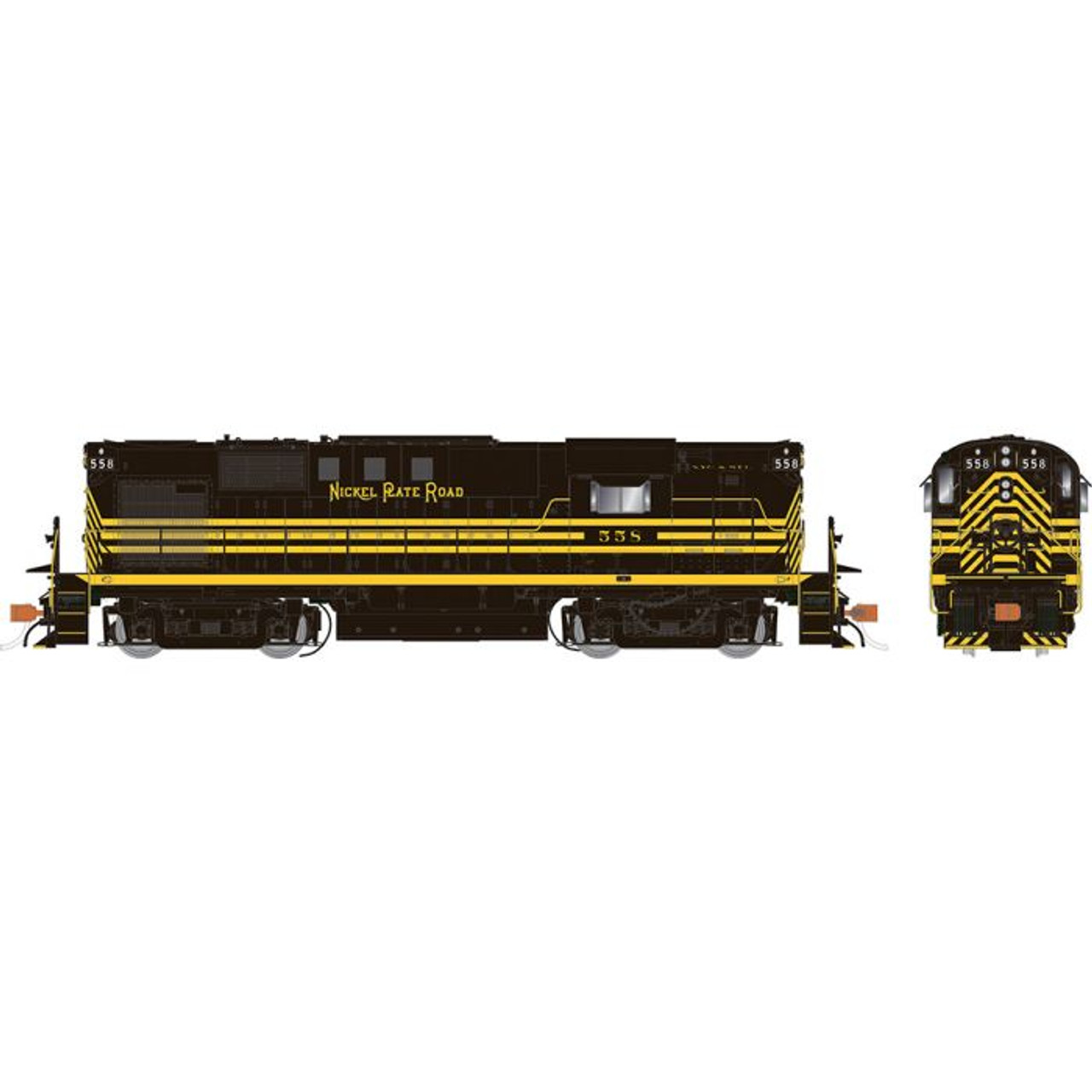 Rapido 31076 HO Alco RS-11 Locomotive DC/Silent - Nickel Plate Road #558