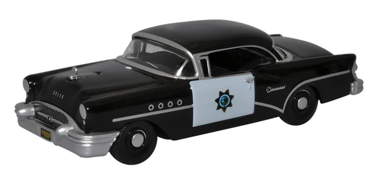 Oxford Diecast 87BC55003 Ho Buick Century 1955 California Highway Patrol