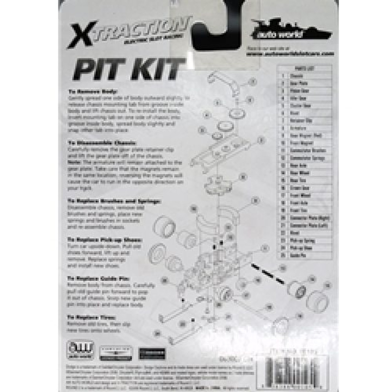 Auto World 00105 X-traction Pit Kit