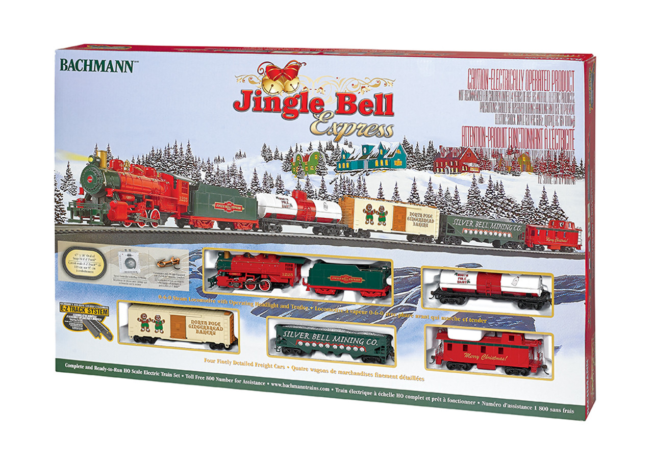 Bachmann 00724 HO Jingle Bell Express Train set