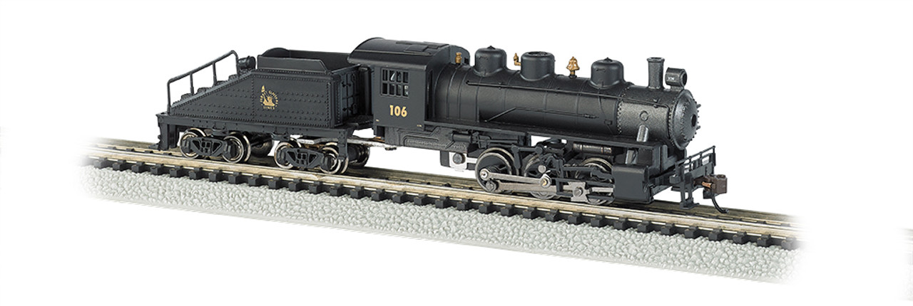 Bachmann 50565 N USRA 0-6-0 Switcher & Tender New Jersey Central #106