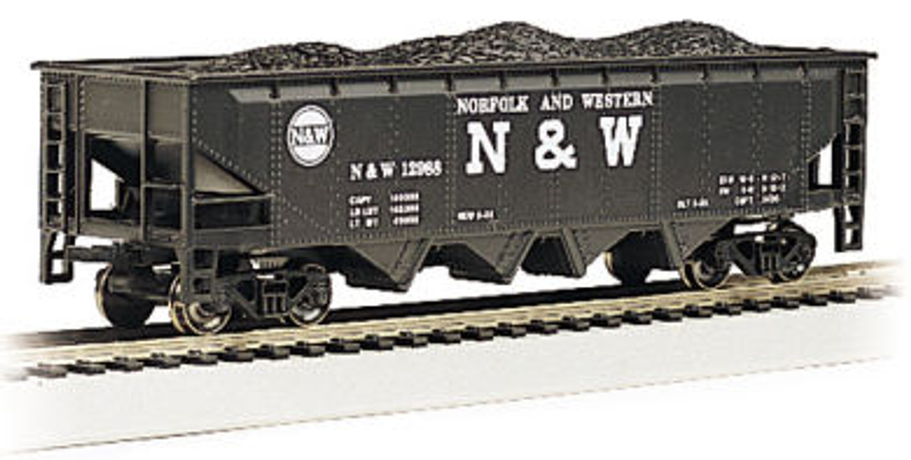 Bachmann 17642 HO 40' Quad Hopper - Norfolk & Western