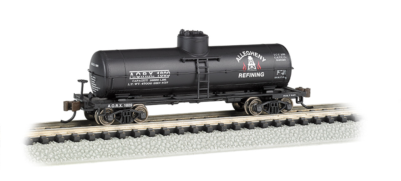 Bachmann 17861 N ACF 36'6" 10K Gal 1-Dome Tank Car - Allegheny Refining