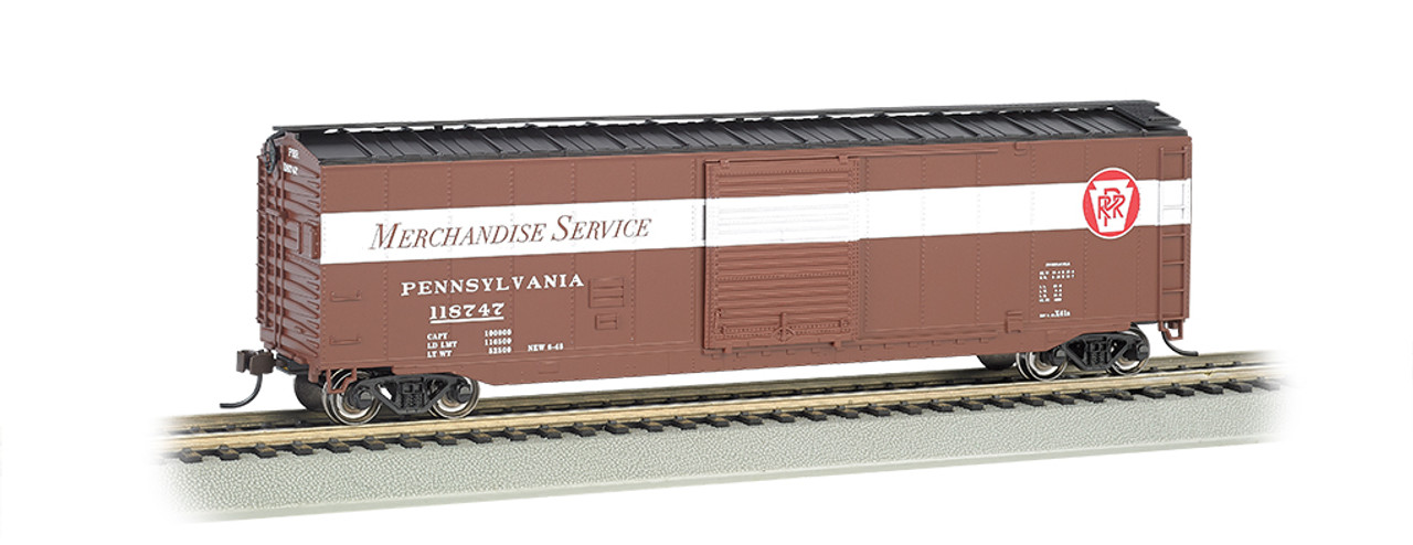 Bachmann 19411 HO 50' Sliding Door Box Car - PRR Merchandise Service