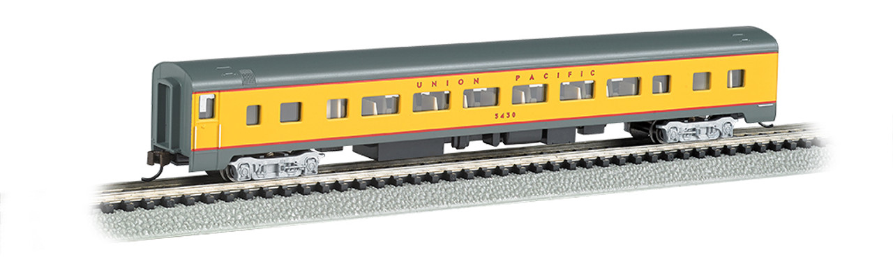 Bachmann 14254 N 85ft Smooth-Sided Coach - Union Pacific