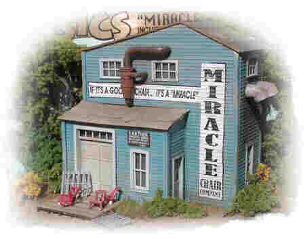 Bar Mills 0732 Ho Miracle Chair Company Building Kit