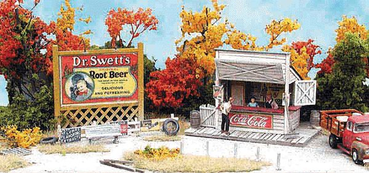 Bar Mills 0952 Ho Swanson's Lunch Stand Building Kit