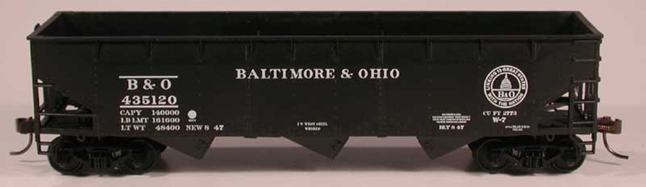 Bowser 56934 HO 70 Ton 3 Bay Offset Hopper Baltimore & Ohio