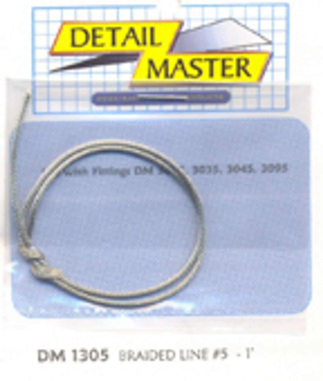 Detail Master DM-1301 Braided Line #1 - .020”/.51mm - 2 ft