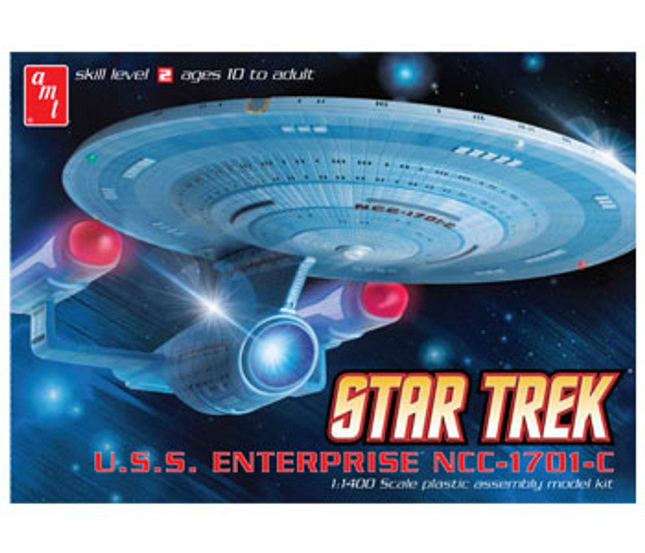 AMT 721 Star Trek USS Enterprise 1701C Plastic Model Kit