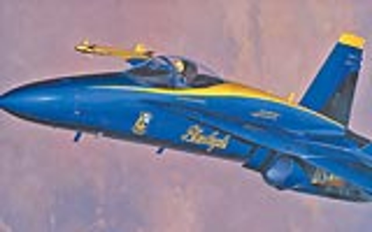 Hasegawa 00440 1/72 Blue Angels F/A-18A Hornet Plastic Model Kit