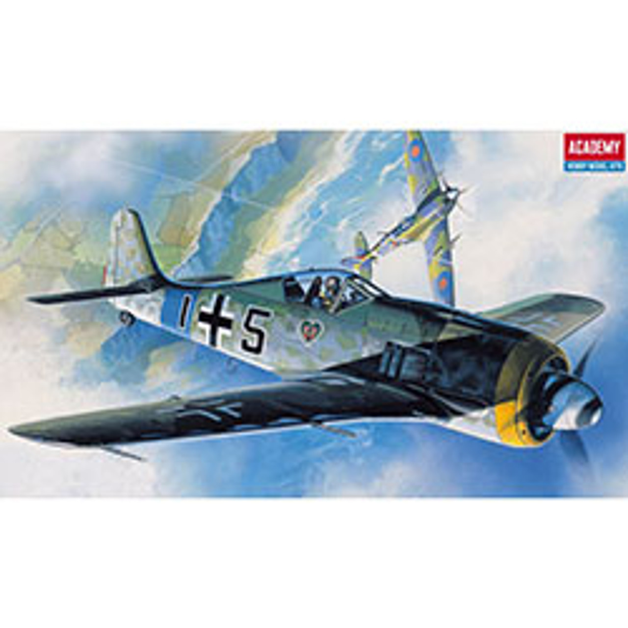 Academy 12480 1 72 Focke Wulf Fw 190a 8 Wurger Butcher Bird Plastic