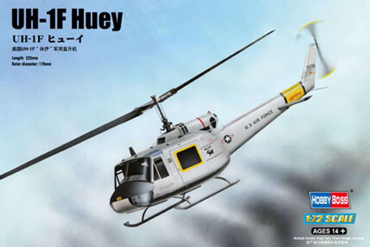 Hobby Boss 87230 1/72 UH-1F Huey Plastic Model Kit