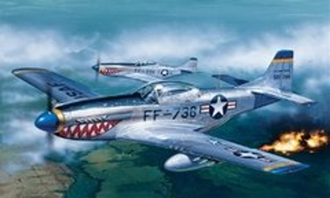 Italeri 086 1/72 F-51D Mustang Plastic Model Kit