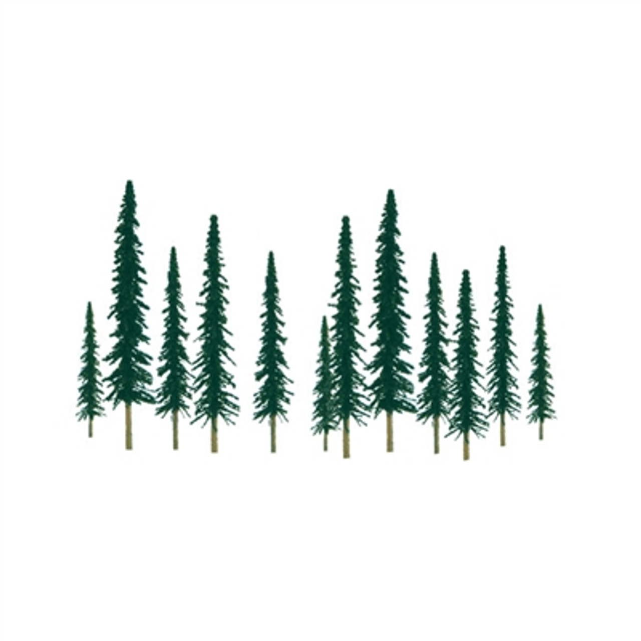 JTT 92012 O Super Scenic 6” to 10” Scenic Conifer 12/pk