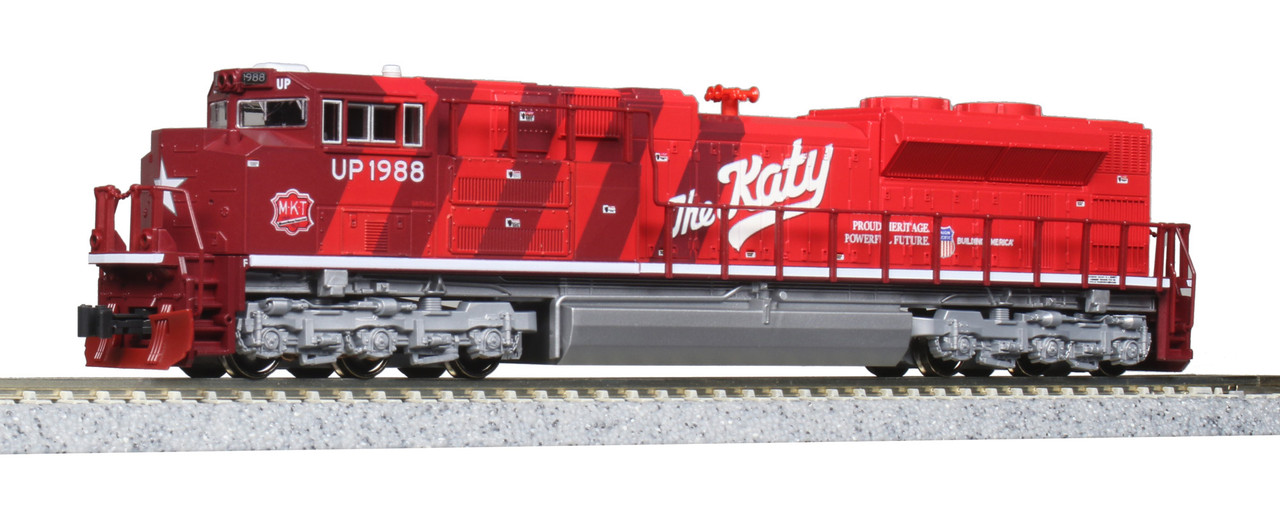 Kato 176-8409 N EMD SD70ACe - Union Pacific (MKT Heritage) #1988
