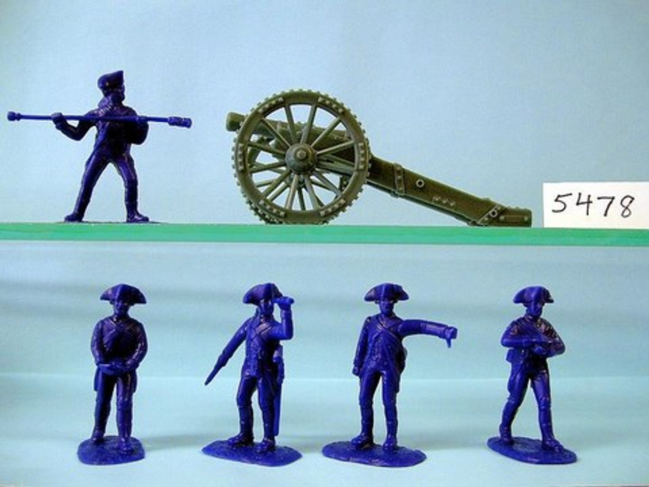 Armies In Plastic 5478 1/32 American Revolution American - Continental Artillery Co Toy Soldiers a