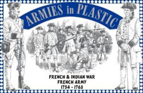 Armies In Plastic 5542 1/32 French & Indian War - French Army 1754 - 1763 Toy Soldiers
