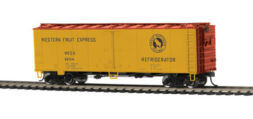 MTH 85-78035 HO 40' Steel Sided Reefer Car Western Fruit Express #68314