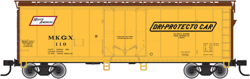 Atlas 50 001 809 N 40' Plug Door Box Car North American Car Company "Dri-Protecto" #104