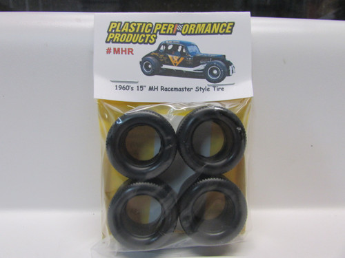 Plastic Performance Products MHR 1960's-70's MH Racemaster Asphalt Modified Tires (4 Wide)
