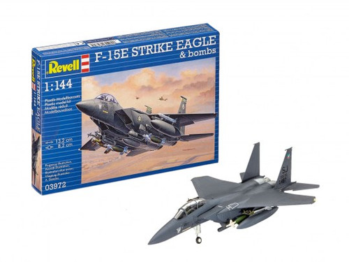 Revell 03972 1/144 F-15E STRIKE EAGLE & Bombs Plastic Model Kit