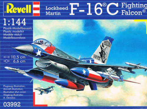 Revell 03992 1/144 Lockheed Martin F-16C Fighting Falcon Plastic Model Kit