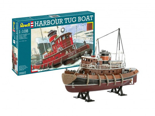 Revell 05207 1/108 Harbour Tug Plastic Model Kit