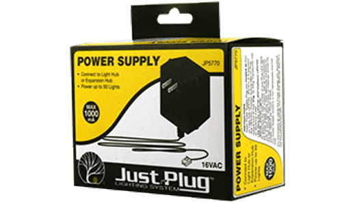 Woodland Scenics JP5770 Just Plug Lighting System Power Supply Package