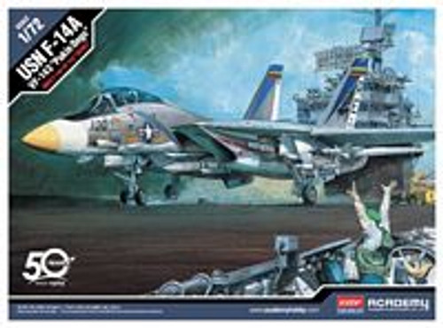 Academy 12563 1/72 USN F-14A VF-143 "Pukin Dogs" Plastic Model Kit