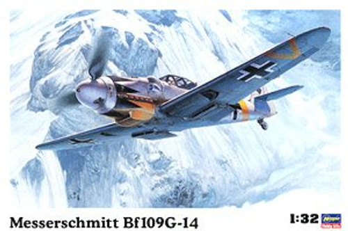 Hasegawa 08868 1/32 Messerschmitt Bf109G14 Fighter Plastic Model Kit