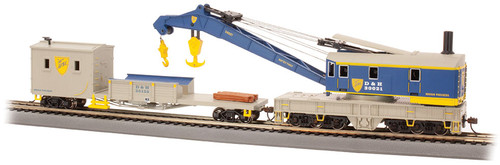 Bachmann 16103 HO 250-Ton Steam Crane & Boom Tender D&H