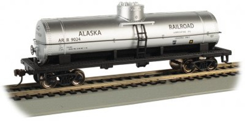 Bachmann 17807 HO 40' Single Dome Tank Car - Alaska Railroad #9024