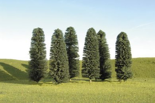 Bachmann 32159 N 2 - 4 Cedar Bulk Trees 36 per Pack