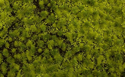 Bachmann 32921 Light Green Tufted Grass Mat 11.75 x 7.5 Sheet