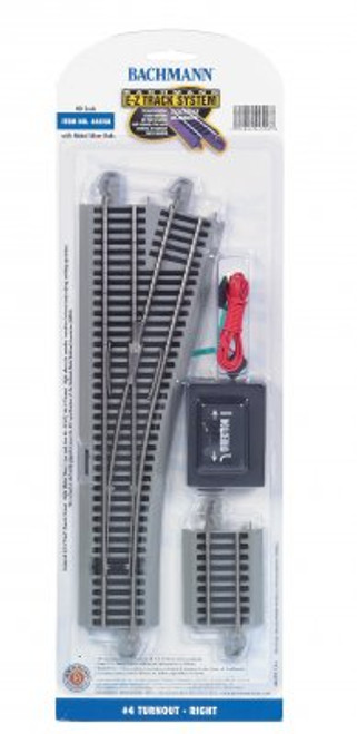 Bachmann 44558 HO E-Z #4 Turnout Right Track