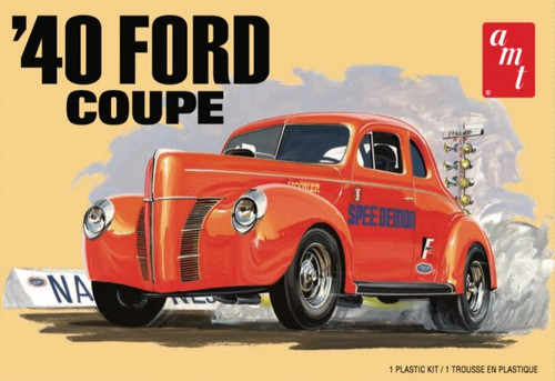 AMT 1141 1/25 1940 Ford Coupe Plastic Model Kit