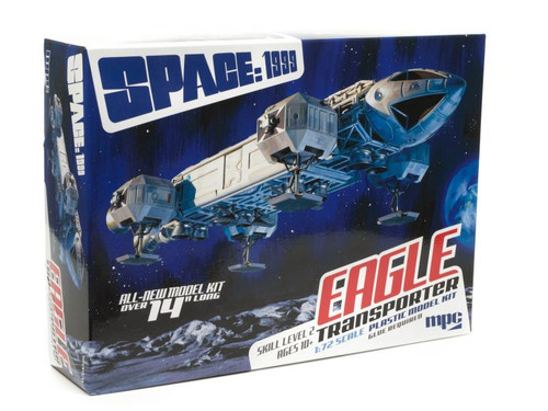 MPC 913 1/72 Space 1999: 14" Eagle Transporter Plastic Model Kit