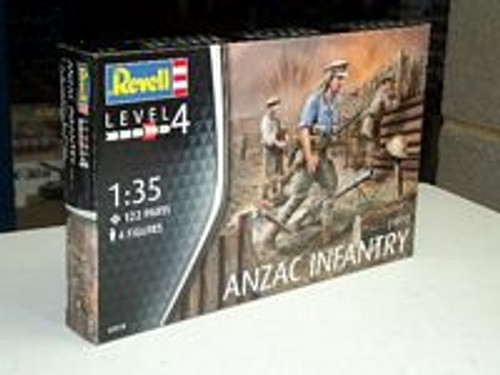 Revell 02618 1/35 Anzac Infantry (1915) Plastic Model Kit