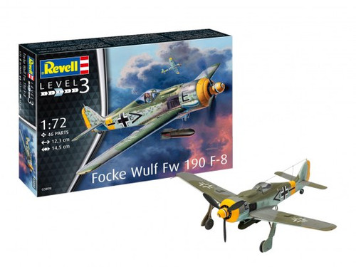 Revell 03898 1/72 Focke Wulf Fw190 F-8 Plastic Model Kit