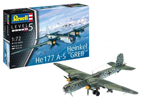Revell 03913 1/72 Heinkel He177 A-5 Greif Plastic Model Kit