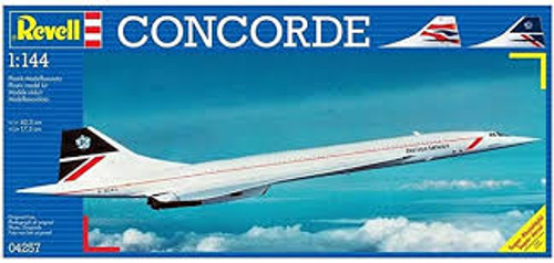 Revell 04257 1/144 Concorde British Airways Plastic Model Kit