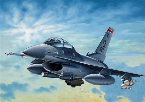 Italeri 188 1/72 F-16 C/D Night Falcon Plastic Model Kit