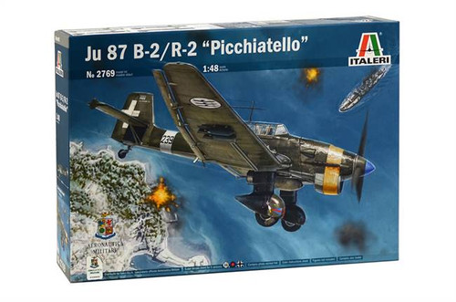 Italeri 2769 1/48 JU 87 B-2 / R-2 "Picchiatello" Plastic Model Kit