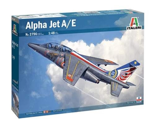 Italeri 2796 1/48 Alpha Jet A/E Plastic Model Kit