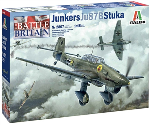 Italeri 2807 1/48 Ju-87B Stuka - Battle of Britain 80th Anniversary Plastic Model Kit