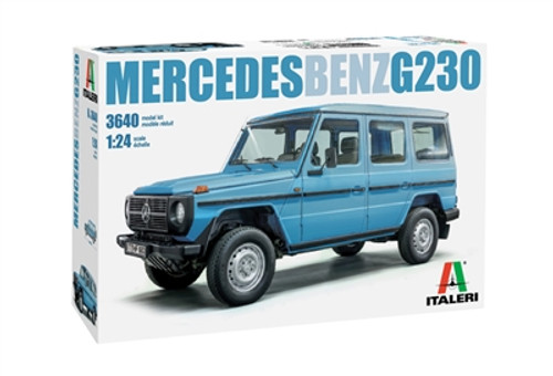 Italeri 3640 1/24 Mercedes-Benz G 230 Plastic Model Kit