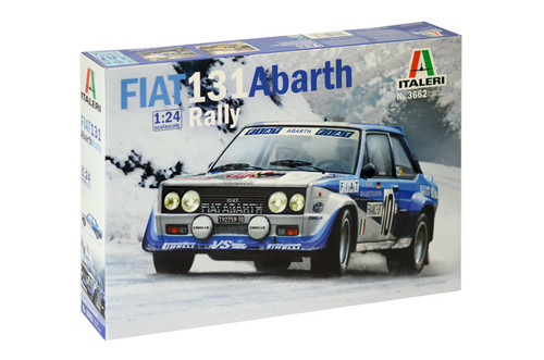 Italeri 3662 1/24 Fiat 131 Abarth Rally Plastic Model Kit